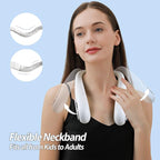 AMACOOL Bladeless Neck Fan Portable Personal Fan 5000mAh Rechargeable Battery - Image 5