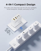 PISEN 65W USB C Fast Charger - 4FT USB-C Cable - Image 4