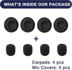 Ear Cushions for Plantronics Headset Replacement Ear Pads Compatible - Image 6