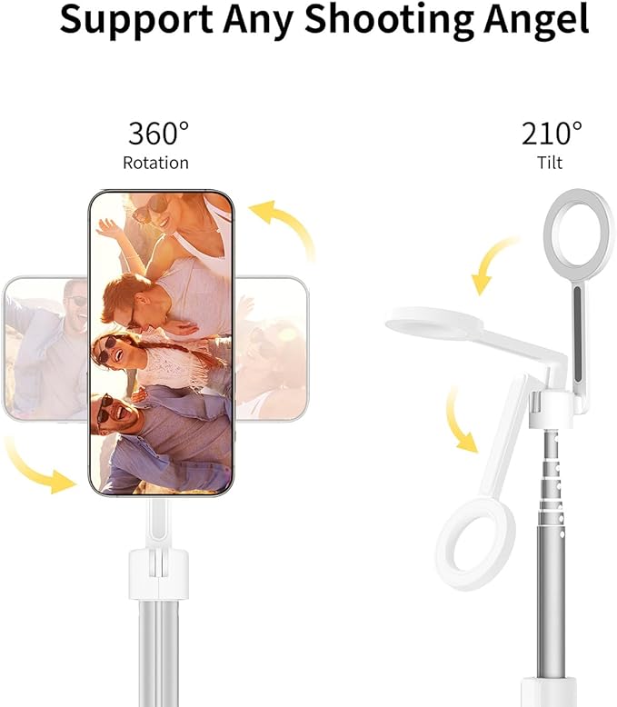 SEAJIC Magnetic Selfie Stick Tripod - Image 3