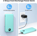 Portable Charger 13800mAh Slim USB C Power Bank - Image 5