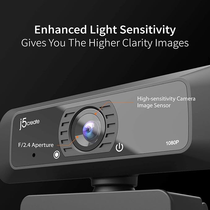 j5create USB Streaming Webcam - Image 3