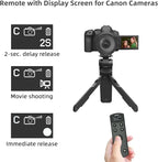 for Canon Rechargeable Wireless Shutter Release, Camera Remote Control - Image 3