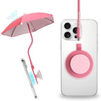 3 in 1 Magnetic Umbrella Sunshade Collapsible Expandable Phone Grip & Stand by OnTheGripofficial