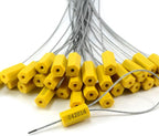 1000PCS Yellow Steel Cable Seal Metal Security Shipping Seal Numbered Truck - Image 8