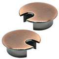 Desk Grommet 1-3/8", Desk Cord Hole Cover, Cable Grommet Metal Zinc Alloy by BOPOREAE