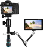 11" Adjustable Magic Arm DSLR Mirrorless Action Camera Camcorder Smartphone LCD - Image 9