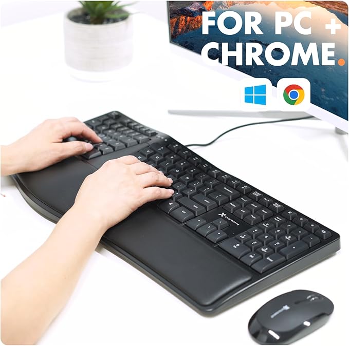 X9 Wired Ergonomic Keyboard - Image 8