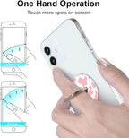 Bonoma Phone Ring Holder, 3 Pack Universal Finger Ring Stand Grip Kickstand Ring - Image 5
