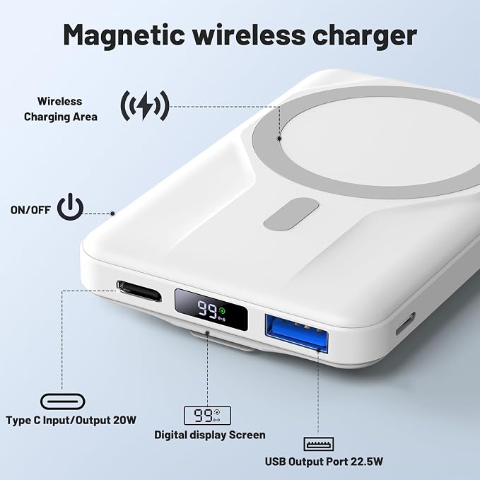 Azmuth Wireless Portable Charger - Image 2