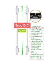 10-Pack Multi Short USB Cables & TypeC-C Cables - Image 5