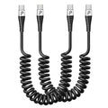 USB C to C 100W 3ft, Short Type C USBC Fast Charging Cable by PRAKIE