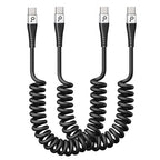 USB C to C 100W 3ft, Short Type C USBC Fast Charging Cable by PRAKIE