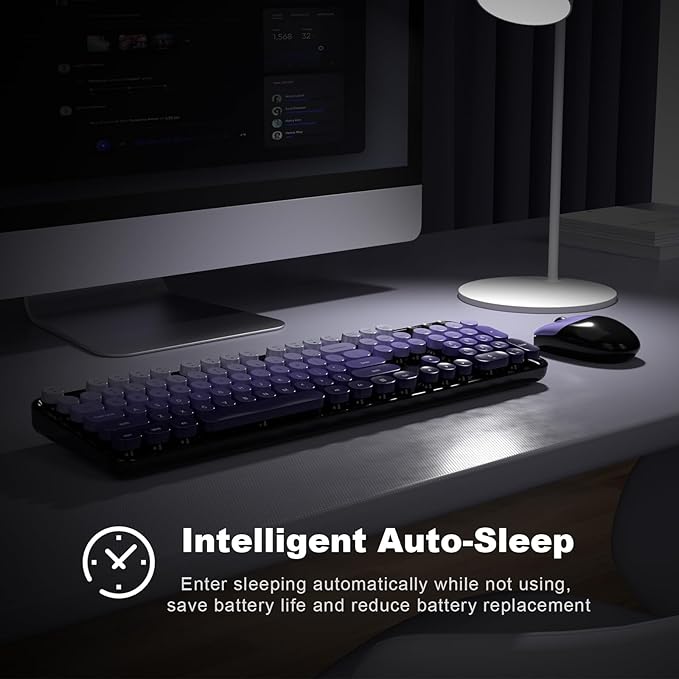 KNOWSQT Wireless Keyboard and Mouse Combo - Image 4