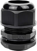 XHF 5 Pcs 1" IP68 Strain Relief Nylon Cord Grip Waterproof NPT Cable Glands by XHF