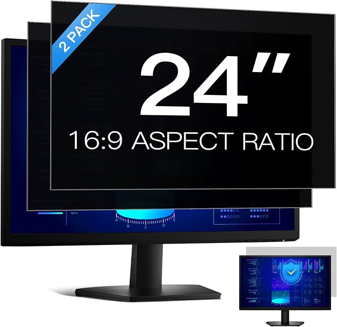 24 Inch Computer Privacy Screen Filter by EASGES