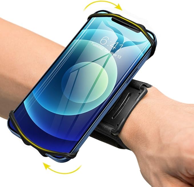 VUP Wristband Phone Holder, 360° Rotatable Forearm Armband by VUPDirect