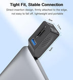 VIENON 5-Port USB 3.0 Hub with SD TF Card Reader, USB Extender Adapter with - Image 4