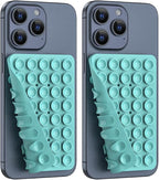 2PACK Silicone Double Sided Suction Phone Case Mount, Detachable Hands Free & by CMZZ