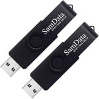SamData 32GB USB Flash Drives 2 Pack 32GB Thumb Drives Memory Stick Jump Drive by SamData