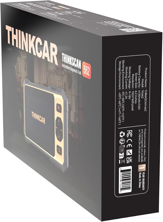 THINKCAR THINKSCAN 662 OBD2 Scanner, Car Diagnostic Tool - Image 10