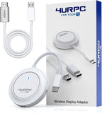 Wireless USB C Transmitter and HDMI Receiver, 2.4G/5G Wireless USB-C to HDMI by 4URPCTechnologies