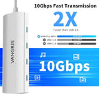 USB C to USB C Hub 10Gbps, 3 USB 3.2 Gen 2 Ports, 4K@60Hz HDMI, 100W PD - Image 3