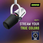 Shure MV7+ Dynamic Microphone – USB-C & XLR Podcast Mic - Image 7