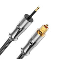 EMK 24K Gold-Plated Toslink to Mini Toslink Cable by EMK