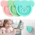 TOPGO Socket Car Mount for Phone Holder Cute Bear Style Silicone Grip Stand by TOPGO