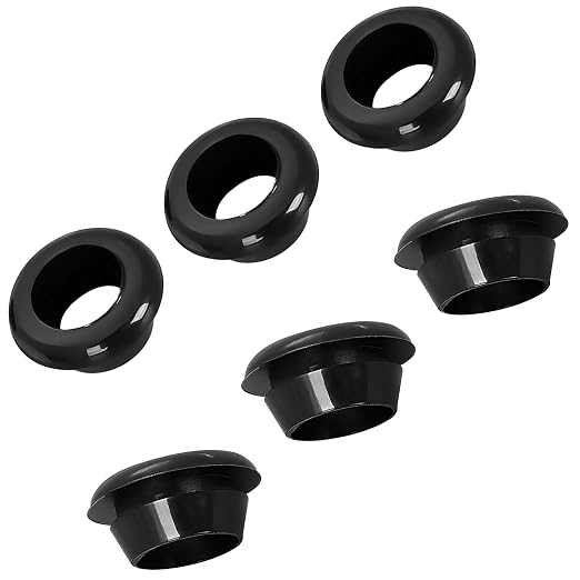 Qrity 20 PCS Rubber Grommets Cable Railing, Car Grommet, Cable Railing - Image 8
