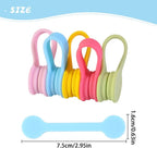 Viaky Magnetic Twist Ties 6-Pack, Reusable Magnet Wrap Straps - Image 2