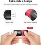 256 GB USB 3.0 Flash Drive KOOTION Flash Drive 3.0 Thumb Drive Retractable 256G - Image 2
