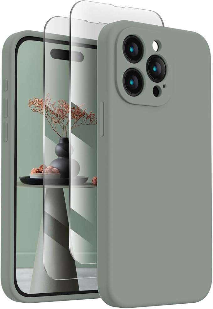 FireNova Designed for iPhone 15 Pro Max Case, Silicone Upgraded Phone Case with by FireNova