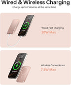 10, 000mAh for MagSafe Power Bank Ultra Slim, Magnetic Wireless Charger - Image 4