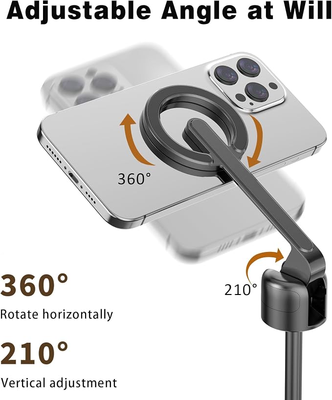 TONEOF 68" Magnetic Selfie Stick Tripod - Image 5