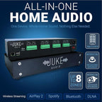 Juke-8: 8 Zone Multi-Room Amplifier | Built-in Music Streaming & Wireless App - Image 2