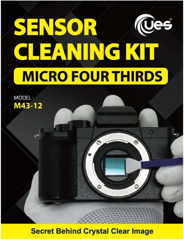 Digital Camera Micro Four-Thirds 4/3 12mm Sensor Cleaning Swabs x 14pcs + 15ml - Image 8