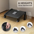 Foot Rest, Six Heights Adjustable Foot Rest - Image 2