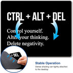 Motivational Mouse Pad, Square Mouse Mat Waterproof Mousepad Non-Slip Rubber - Image 3