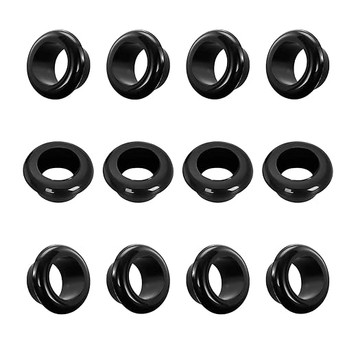 Qrity 20 PCS Rubber Grommets Cable Railing, Car Grommet, Cable Railing - Image 8