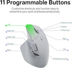 Rapoo MT760 PRO Wireless Mouse, NearLink + Bluetooth 5.0 Multi-Device, 12K DPI - Image 4