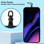 Hand Wrist Strap Lanyard, Universal Cell Phone Lanyard Patch Rotatable 360° - Image 3