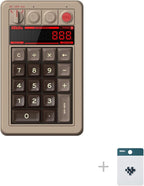8Bitdo 18 Key Retro Mechanical Numpad, Supports PC & Standard Calculator Mode - Image 2