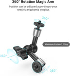 SMALLRIG Super Clamp w/ 1/4" and 3/8" Thread and 5.8 Inches Adjustable Friction - Image 3