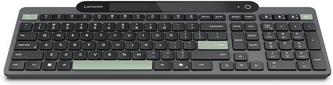Lenovo 800 Self-Charging Bluetooth Keyboard, Uses Ambient Light - Image 9