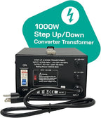 LiteFuze LT Series 1000 Watt Voltage Converter Transformer Step Up/Down - 110v - Image 4