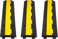 CXRCY Cable Ramp 3 Pack 2 Channel 11000lbs axle Capacity Floor Cord Cable by CXRCY