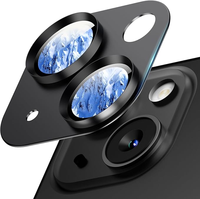 Camera Lens Protector for iPhone 15/iPhone 15 Plus/iPhone 14/iPhone 14 Plus by WumigooProducts