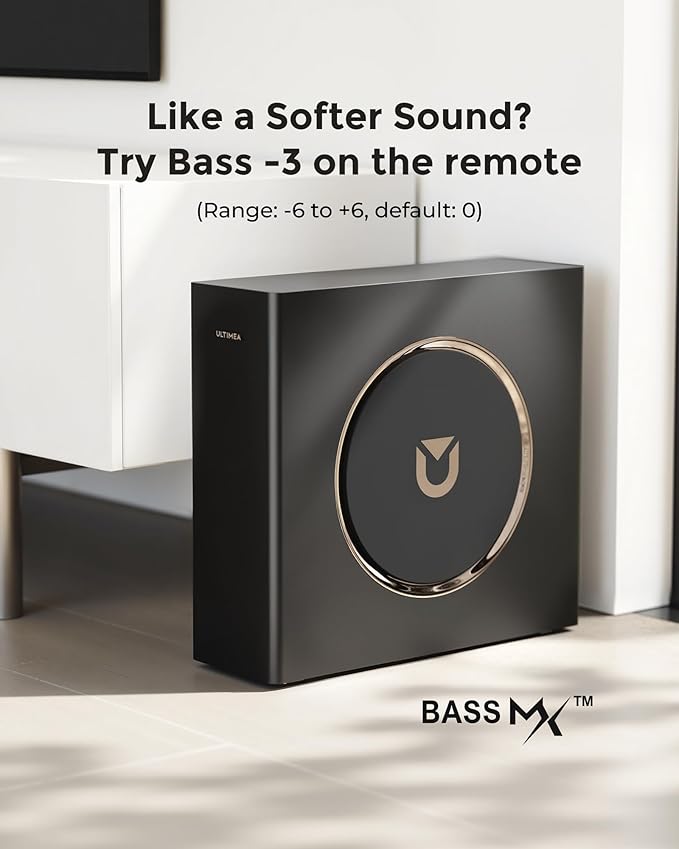 ULTIMEA 5.1.2ch Sound Bar with Dolby Atmos, Surround Sound System - Image 6